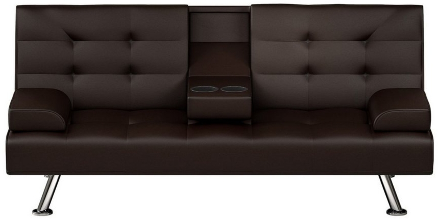 HTI-Living 2-Sitzer Sofa mit Schlaffunktion Marwan, Stück 1 Teile, Klappsofa mit Getränkehalter Bild 1