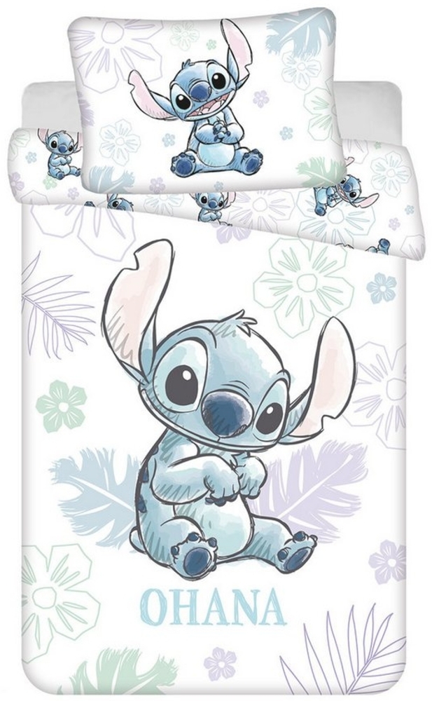 Lilo & Stitch Bettwäsche-Set für Kinder – Bettbezug 100x135 cm & Kissenbezug 40x60 cm Bild 1