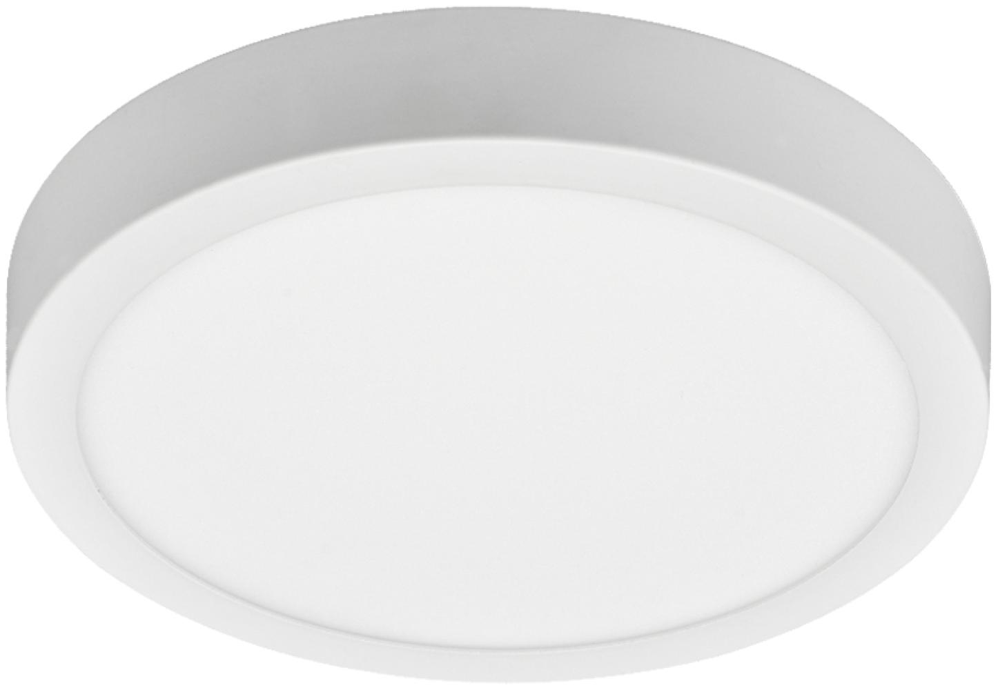 36W LED Deckenleuchte Deckenlicht Aluminiumrahmen Rund Ø40cm 6500K Kaltweiß Bild 1