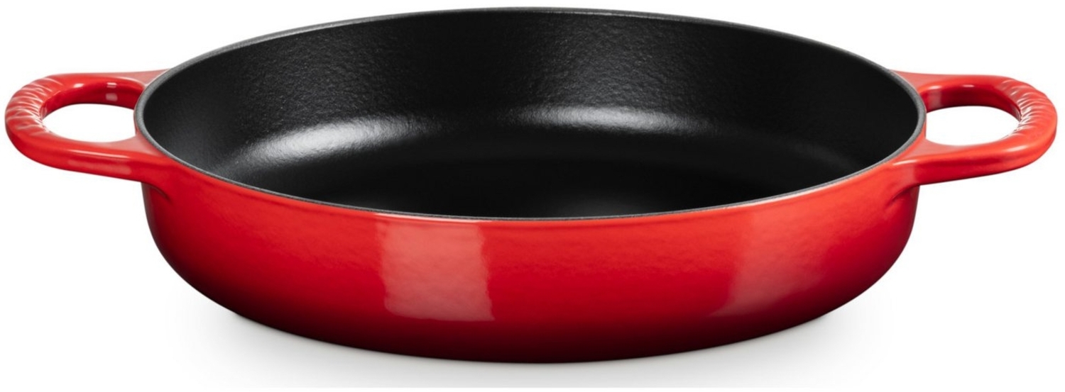 LE CREUSET Bratpfanne Servierpfanne Signature kirschrot 28,7cm Bild 1