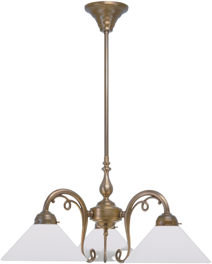 Kronleuchter D16-25op Berliner Messing Bild 1