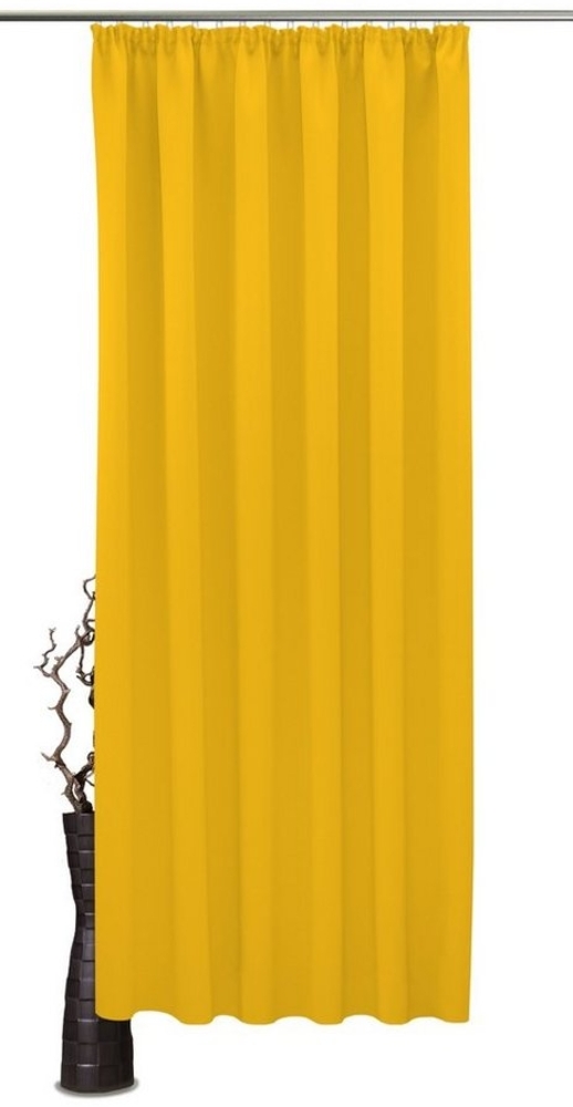 VHG Verdunkelungsvorhang Leon, Kräuselband (1 St), verdunkelnd, Polyester Bild 1