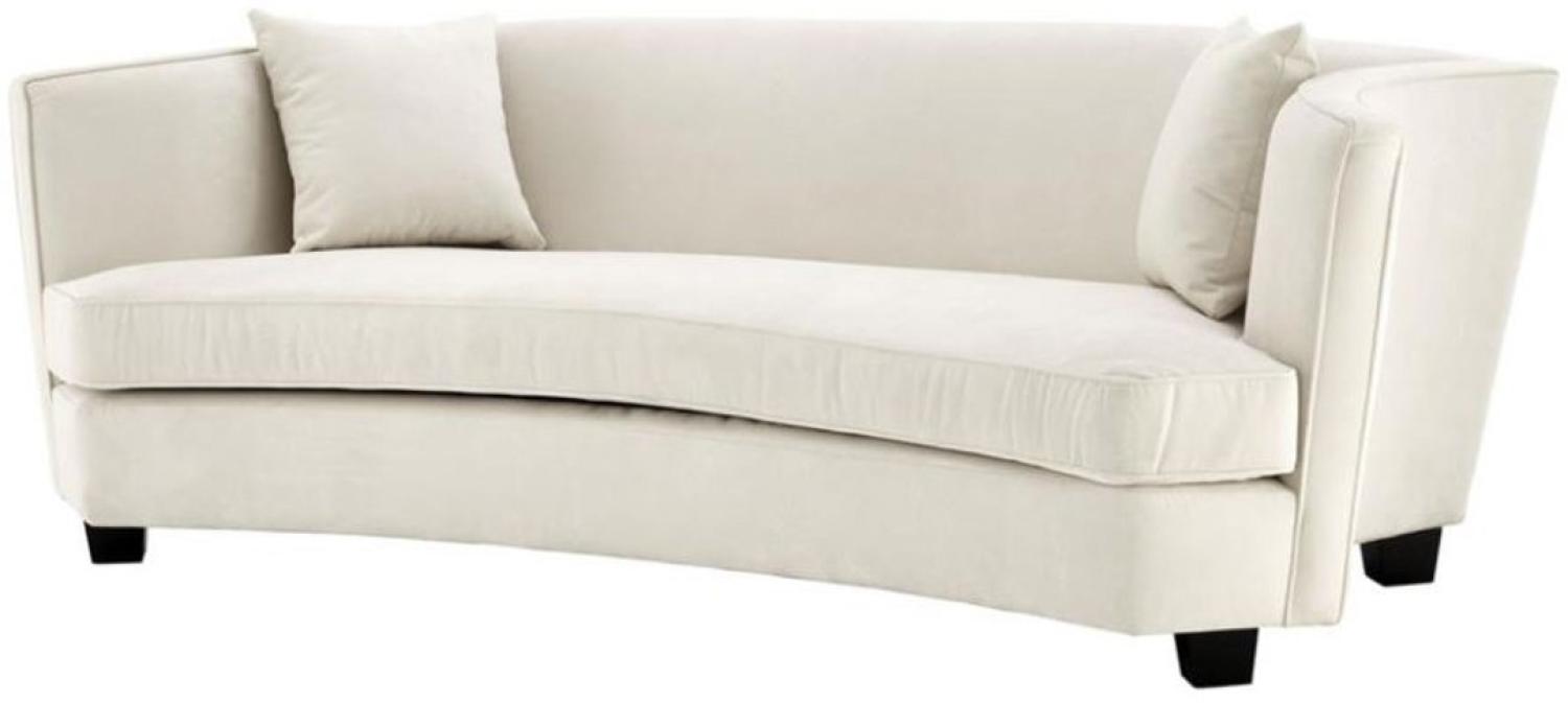 EICHHOLTZ Sofa Giulietta 3- Sitzer Ecru Bild 1