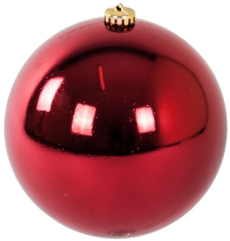 BURI Weihnachts-Dekokugel 15cm Christbaumkugeln Weihnachtsbaumkugeln Weihnachtskugeln Bild 1