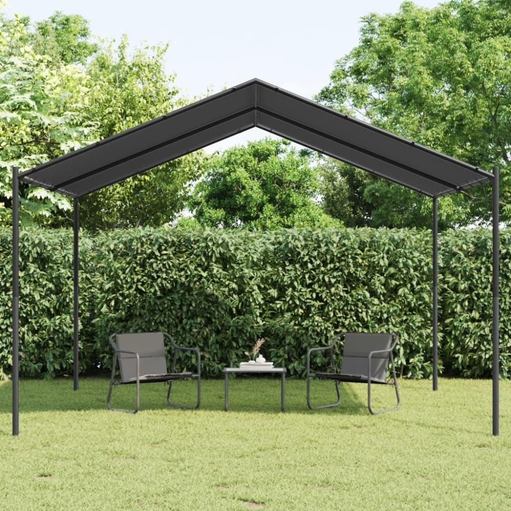 vidaXL Gartenpavillon Anthrazit 4x4 m Stahl und Stoff 362453 Bild 1