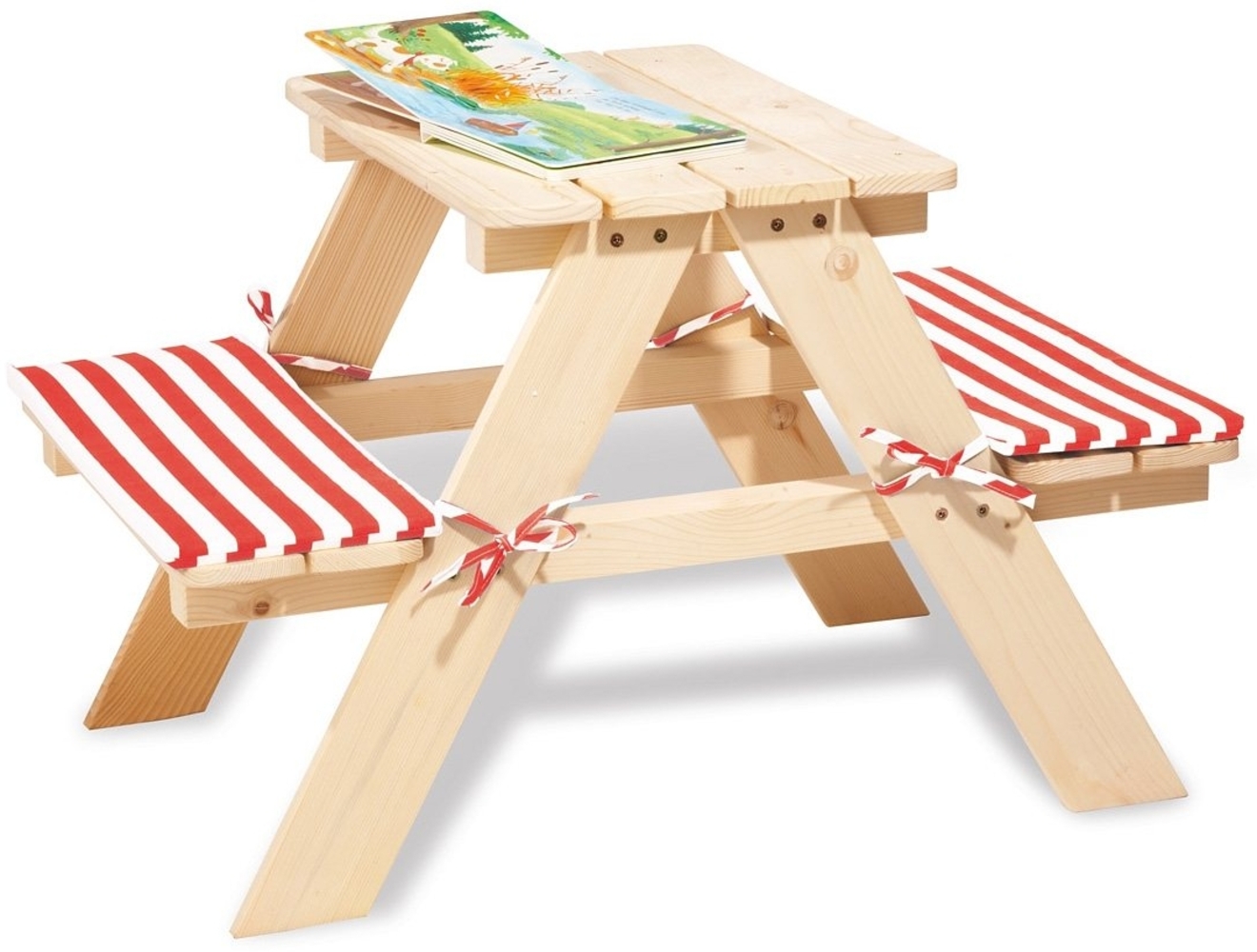 Pinolino Polsterauflagen für 'Nicki für 4' und 'Lilli für 4', 2-tlg., 1,5 x 19 x 89 cm Bild 1