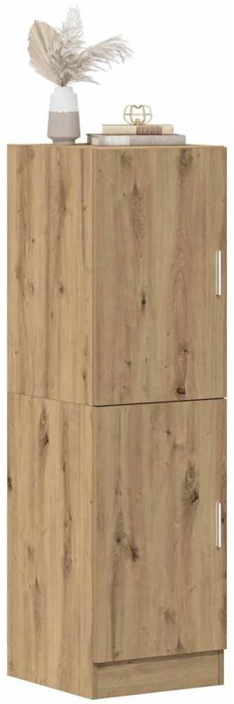 vidaXL Küchenschrank Artisan-Eiche 38x41,5x131,5 cm Holzwerkstoff 860120 Bild 1