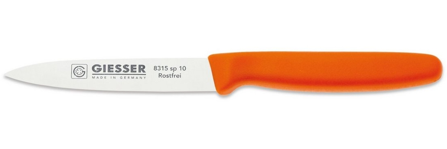 Giesser Messer Gemüsemesser Spickmesser 8315 sp 8/10/12, Küchenmesser mit oder ohne 3mm Wellenschliff Bild 1