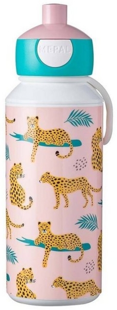 Mepal CAMPUS Trinkflasche Pop-Up 400 ml Leopard Bild 1