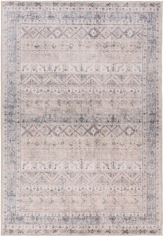 Sehrazat Teppich Vintage 3550, rechteckig, Höhe: 4 mm, Kurzflor, waschbar, Chenille mit Baumwolle, Wohnzimmer Bild 1