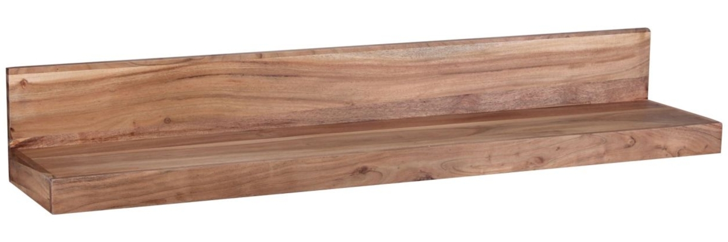 Wandregal 'Mumbai', Massivholz Akazie, 110 cm, Landhausstil, Echt-Holz Bild 1