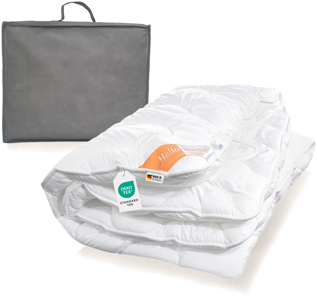 Garanta Microfaserbettdecke Extra warme Winterdecke Bettdecke Klimafaser Hallo Wach 135x200 Bild 1