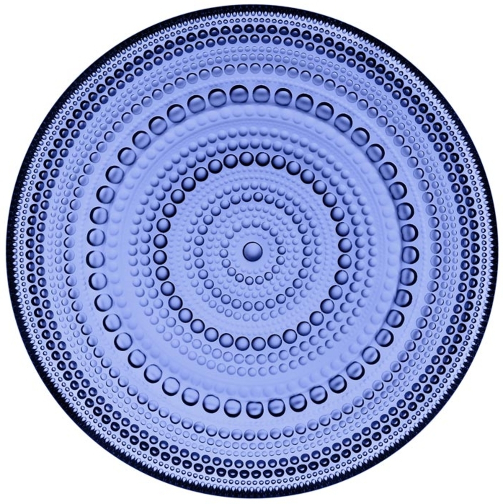 iittala Kastehelmi Teller 17 cm ultramarinblau Bild 1
