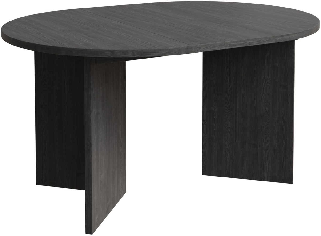 Selsey 'Ovo' Ausziehbarer Esstisch, rund, 110–190 x 110 cm, Holzoptik Esche Portland Bild 1