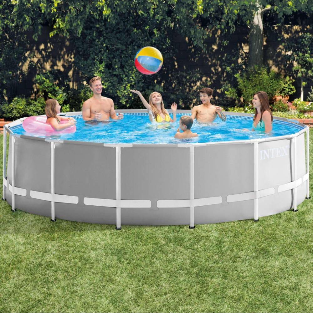 Intex Prism Frame Swimmingpool-Set Rund 457 x 122 cm 26726GN 91488 Bild 1