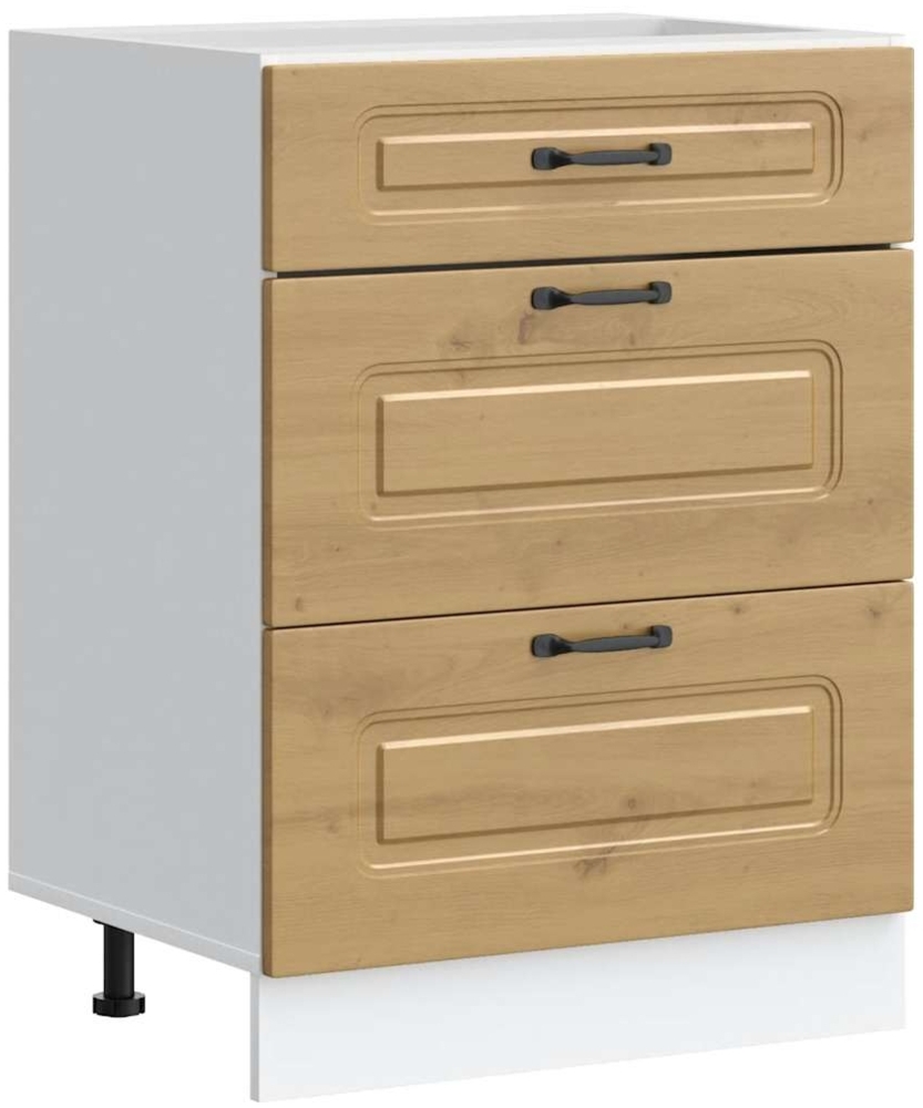 vidaXL Küchenunterschrank Kalmar Artisan-Eiche Holzwerkstoff 854288 Bild 1