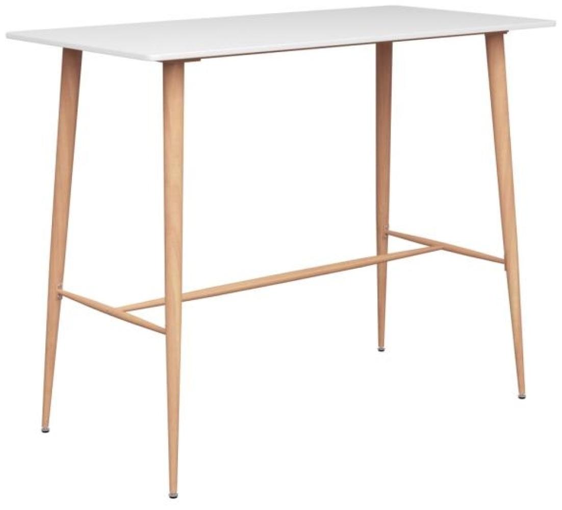 vidaXL Bartisch Weiß 120x60x105 cm [248145] Bild 1