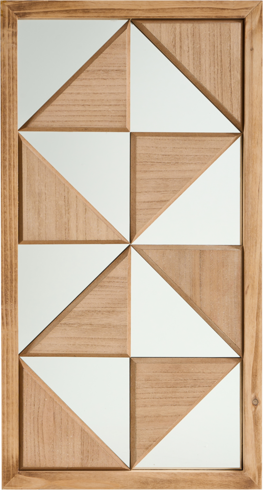 Wandobjekt HIESVILLE Tannenholz 75 cm Hellbraun Bild 1