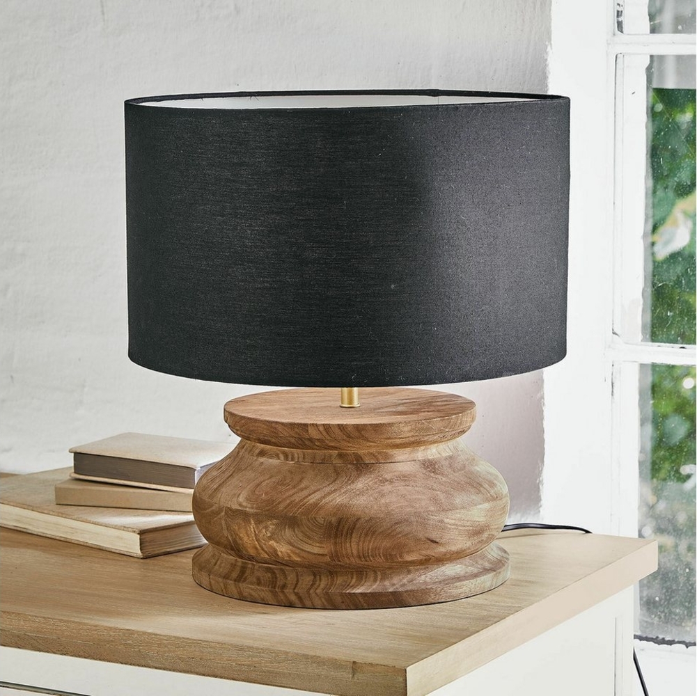 Mirabeau Tischleuchte Tischlampe Thérandon braun/schwarz Bild 1