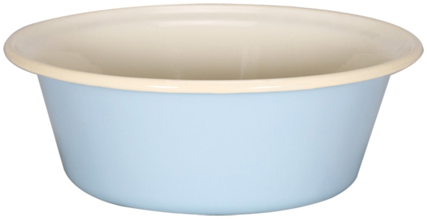 Schüssel SYLT 24 cm aus Haushaltemaille / Karl Krüger / Emaille - Schüssel Bild 1