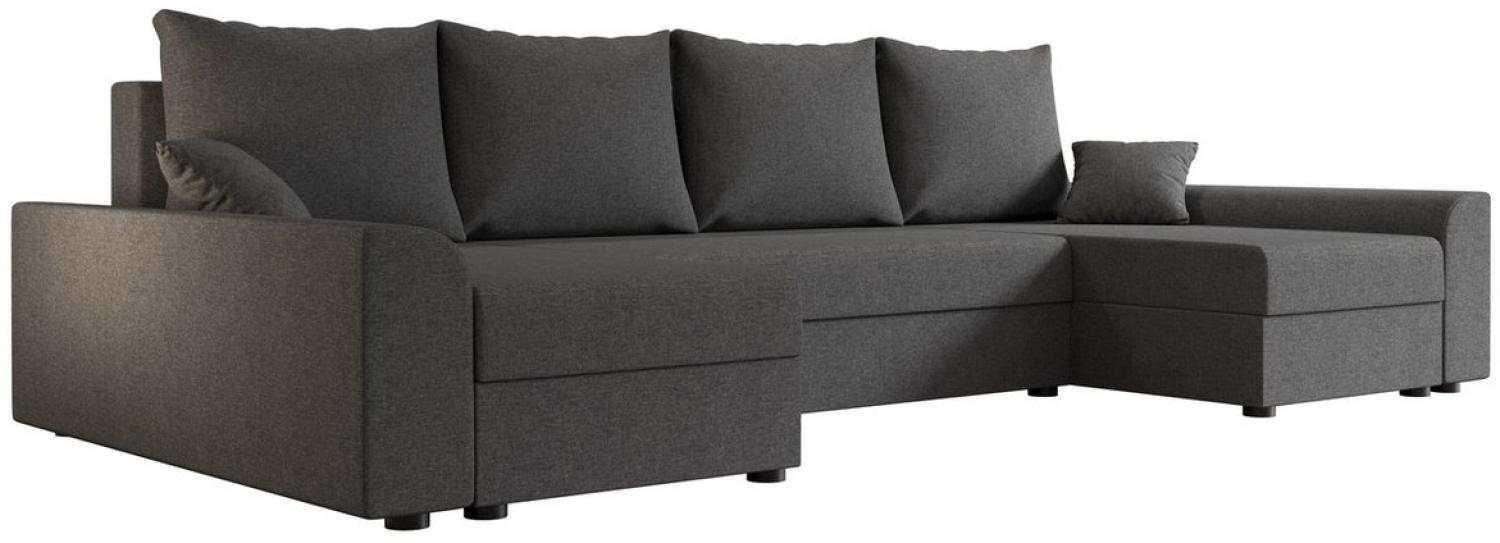 ALTDECOR Wohnlandschaft DENVI-U, Couch mit Schlaffunktion, Wohnzimmer - Wohnlandschaft Bild 1