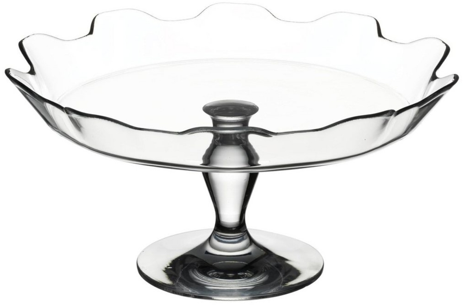Pasabahce Patisserie Tortenplatte mit Fuß 32 cm aus Glas - elegant & robust Bild 1