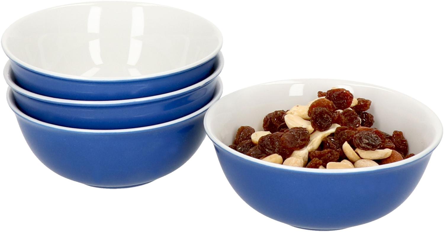 4er Set Doppio Schalen Ø 11cm Indigo-Blau Snack-Schüssel Dessert-Bowl Ritzenhoff Bild 1