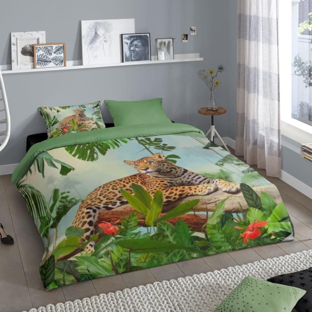 Good Morning Bettwäsche-Set JUNGLE 240x200/220 cm Mehrfarbig 437854 Bild 1