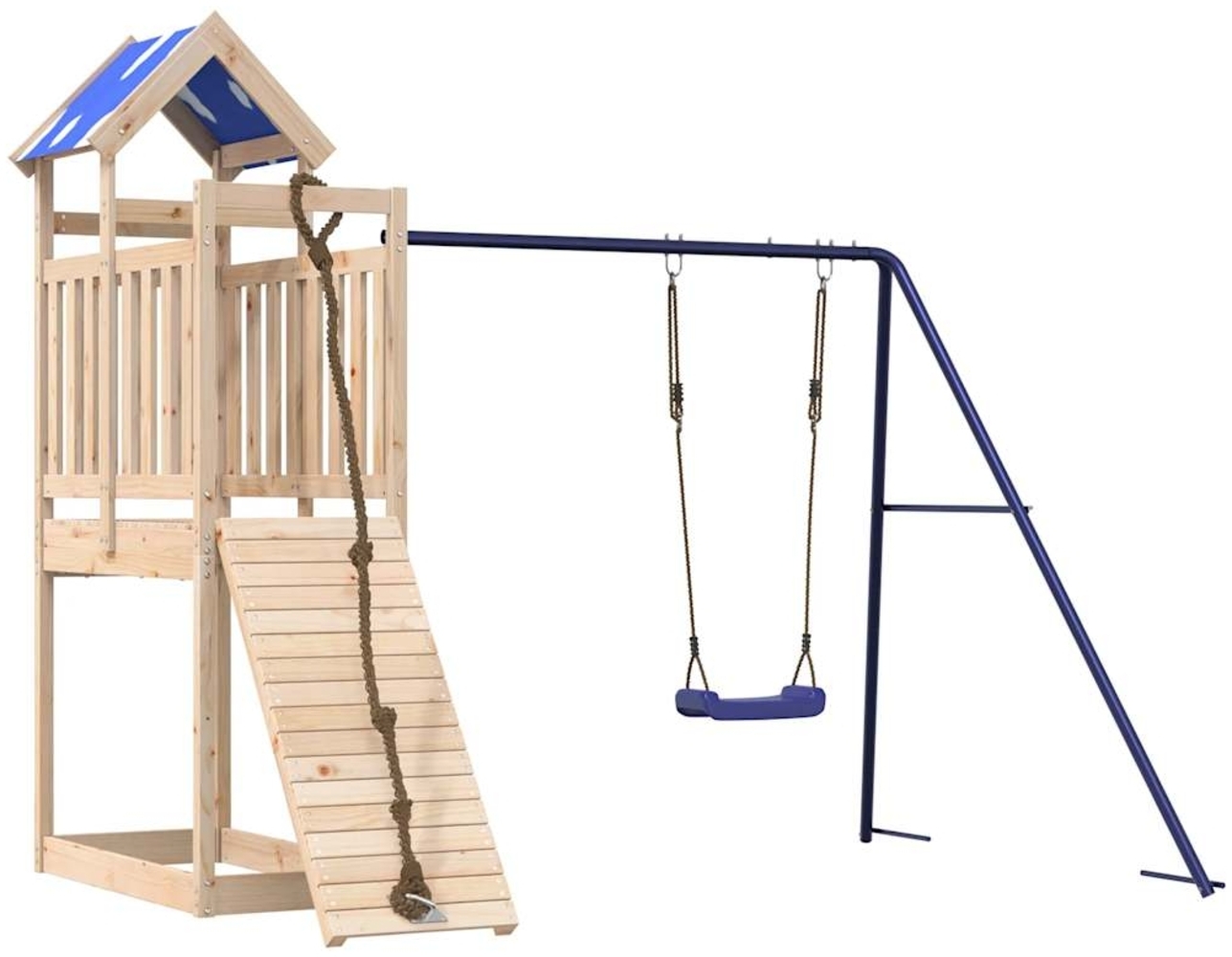 vidaXL Spielturm Massivholz Kiefer 3279223 Bild 1