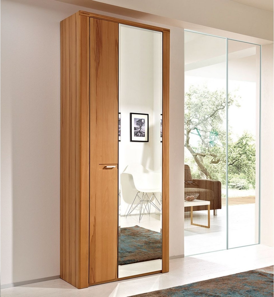 Garderobenschrank NATURE PLUS Kernbuche teilmassiv lackiert Bild 1