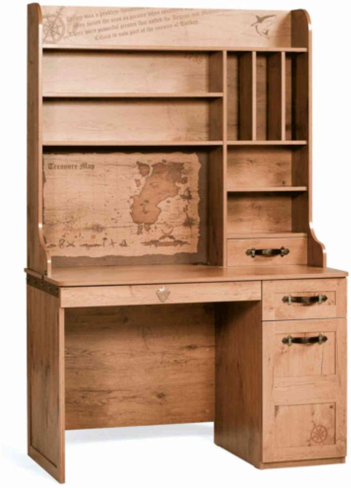 Schreibtisch-Set Cilek Pirate Bay 118x61 cm Kinderschreibtisch Bild 1