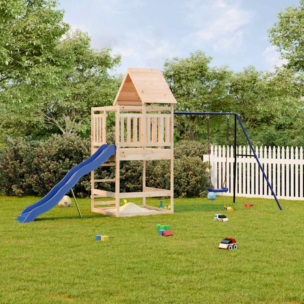 vidaXL Spielturm Massivholz Kiefer 3157015 Bild 1