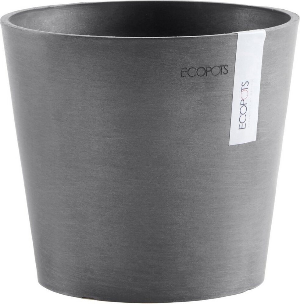 ECOPOTS Blumentopf AMSTERDAM Mini Grey, BxTxH: 17x17x14,9 cm Bild 1