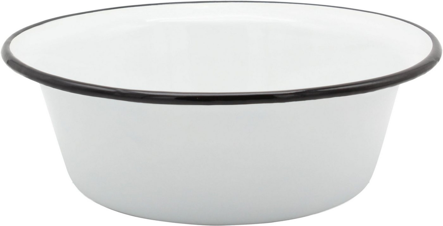 Schüssel 28 cm aus Haushaltemaille / Karl Krüger / Emaille - Schüssel Bild 1