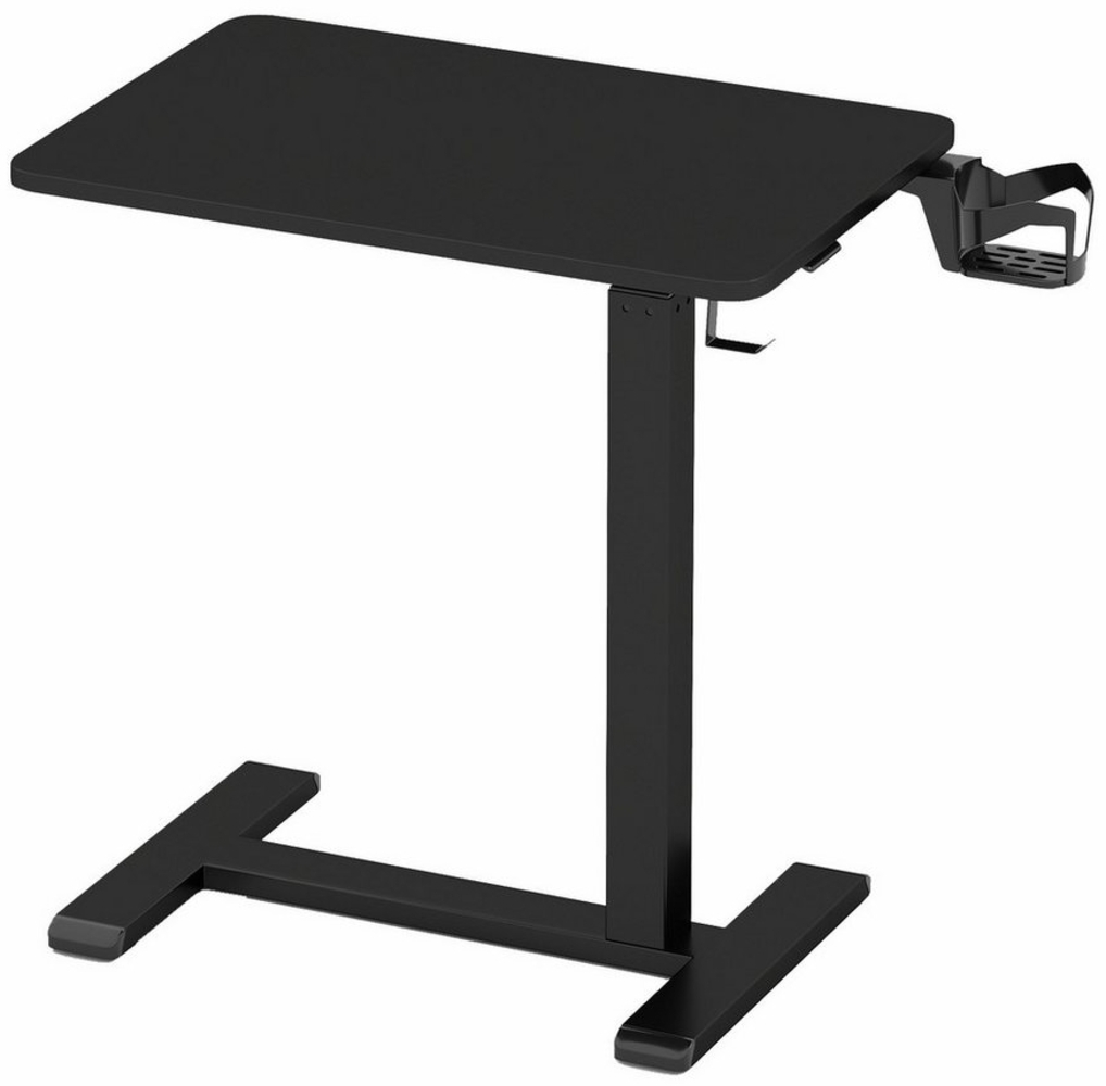 KOMFOTTEU Beistelltisch, höhenverstellbarer Stehpult, drehbarem Becherhalter & Haken Bild 1