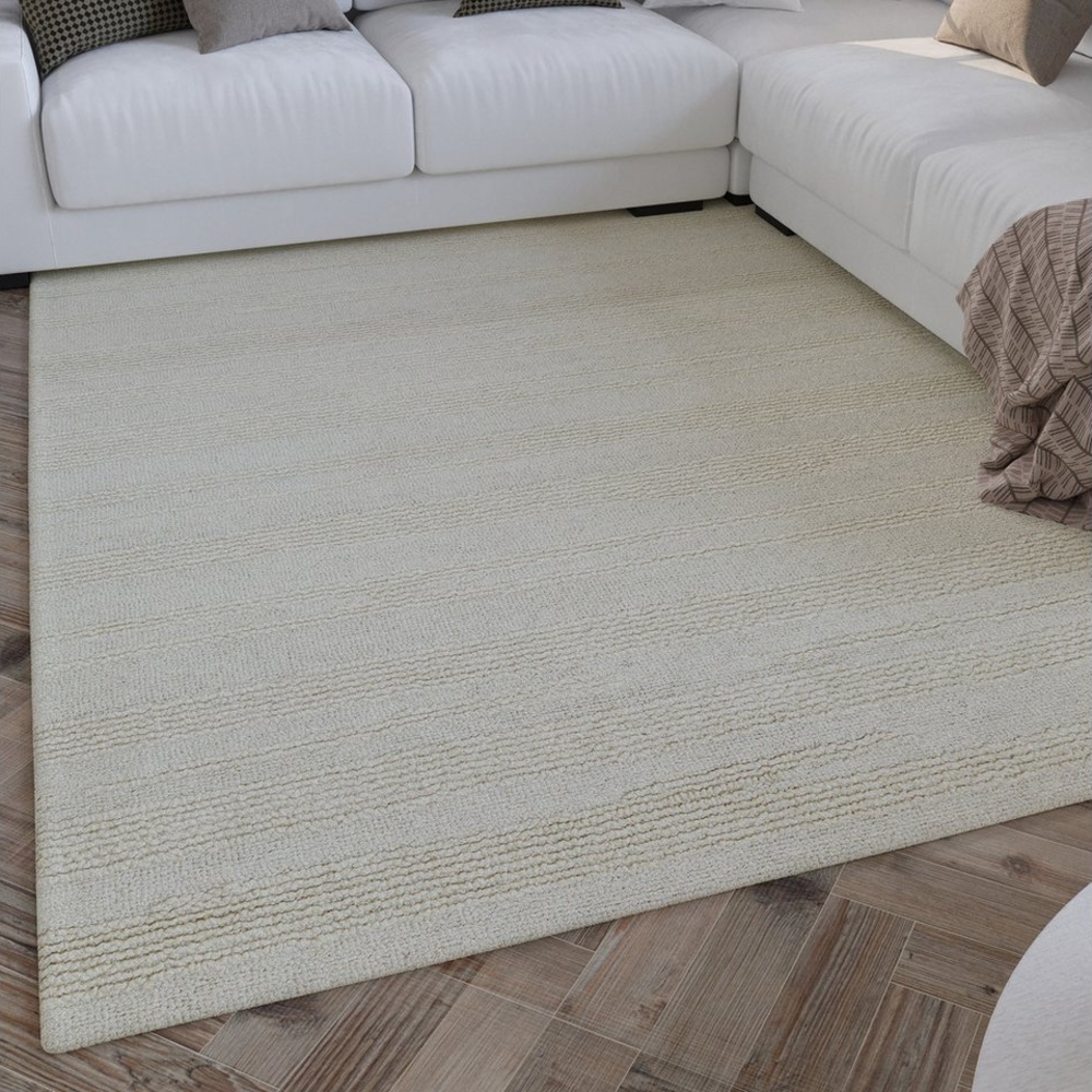 Wecon home Teppich Hamptons TWENTYSEVEN, rechteckig, Höhe: 15 mm, Läufer, Kurzflor, Wohnzimmer, Schlafzimmer, elegant, robust, Linie Bild 1