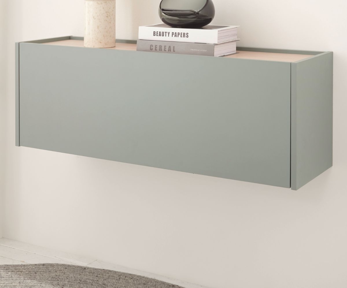 Hängeschrank Center in Salbei und Eiche 100 cm Bild 1