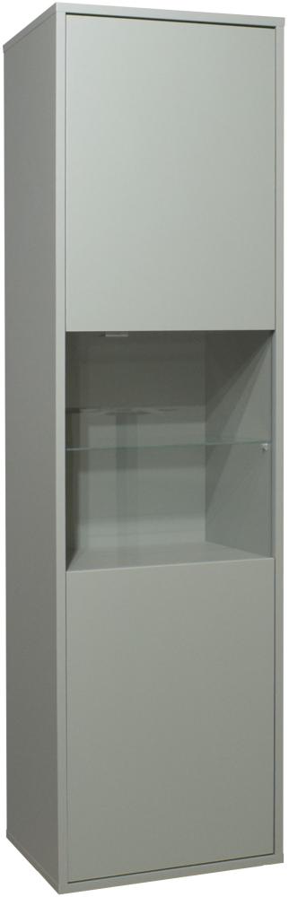 Vitrine Erna 51x45x182 Pinie Green matt Lack 14771 Bild 1