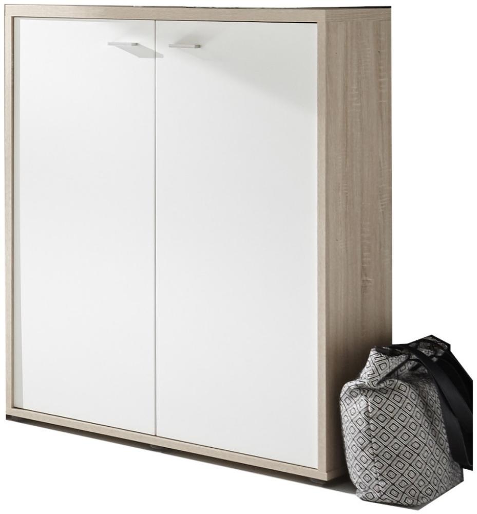 Kommode mit Türen Mister Office Aktenschrank von Mäusbacher in Eiche und Weiß - MD110906 Bild 1