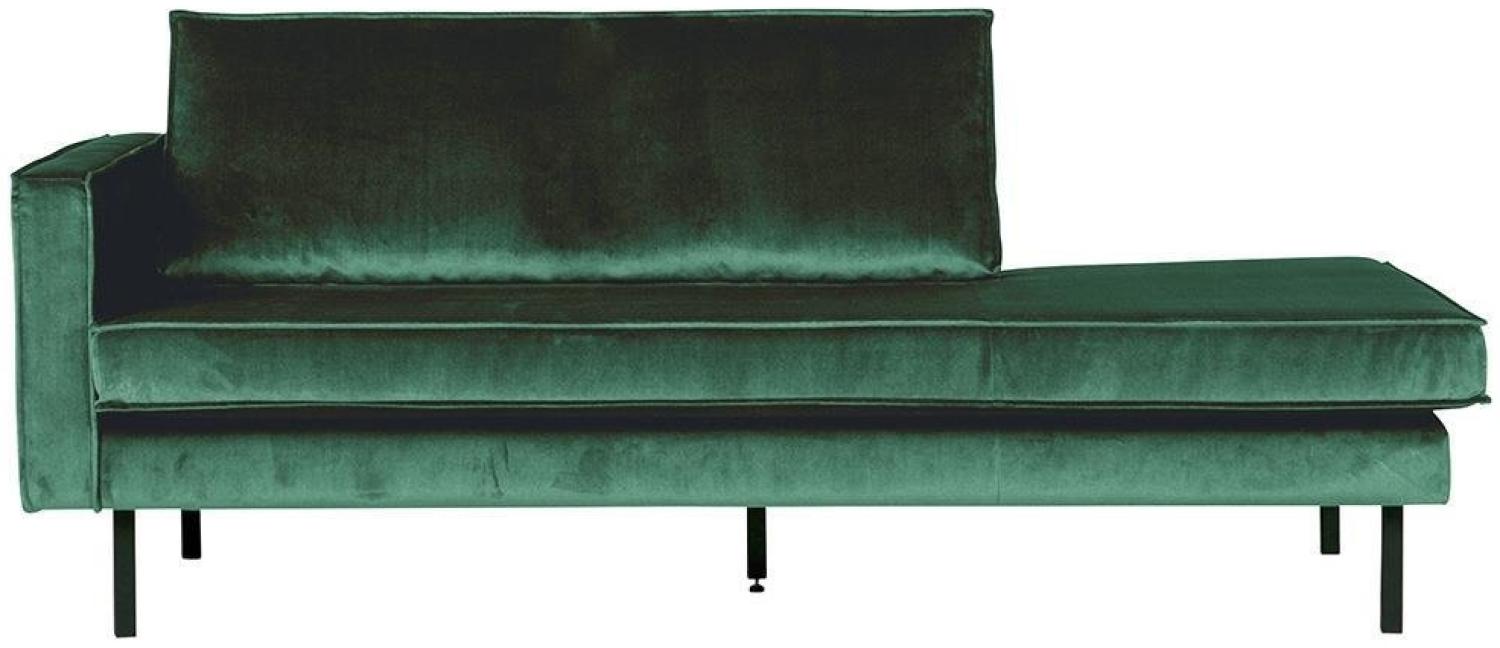 Recamiere Rodeo Daybed Samt, links Waldgrün Bild 1