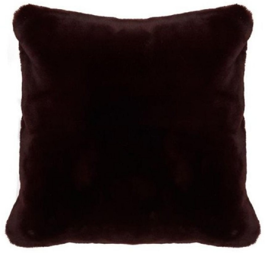 Riviera Maison Kissenhülle Faux Fur Dark Red (50x50 cm) 459960 Bild 1