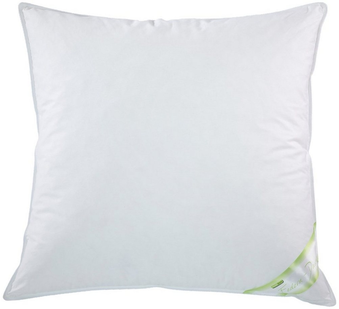 franknatur Gänsefederkopfkissen Claudia, Füllung: 100% Gänsefedern, Bezug: 100% Baumwolle, Kissen mit Gänsefedern, allergikergeeignet Bild 1