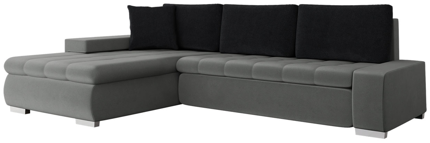 Ecksofa Orkan Mini, Farbe: Magic Velvet 2217 + Magic Velvet 2219 Bild 1