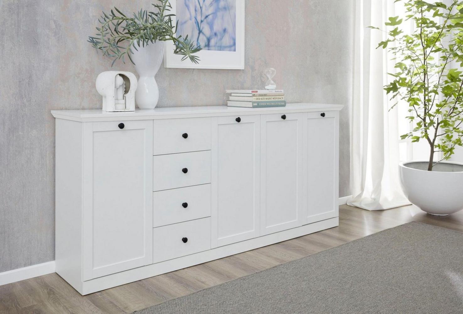 Home affaire Sideboard Örebro, Kommode, zeitloser Landhausstil, mit Vollauszug Bild 1