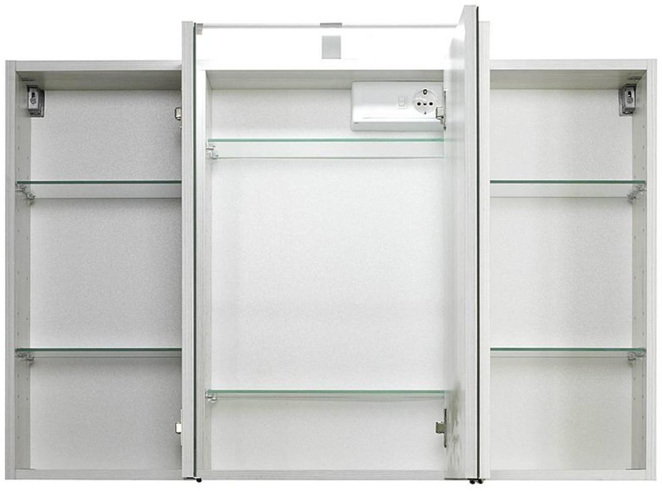 Spiegelschrank COMO-03, weiß, B x H x T ca. : 100 x 64 x 20cm Bild 1