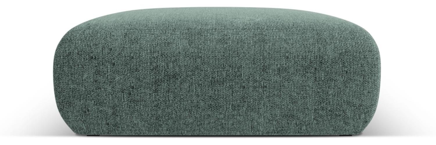 Micadoni Boucle Hocker Molino Large Chenille Petrol Bild 1