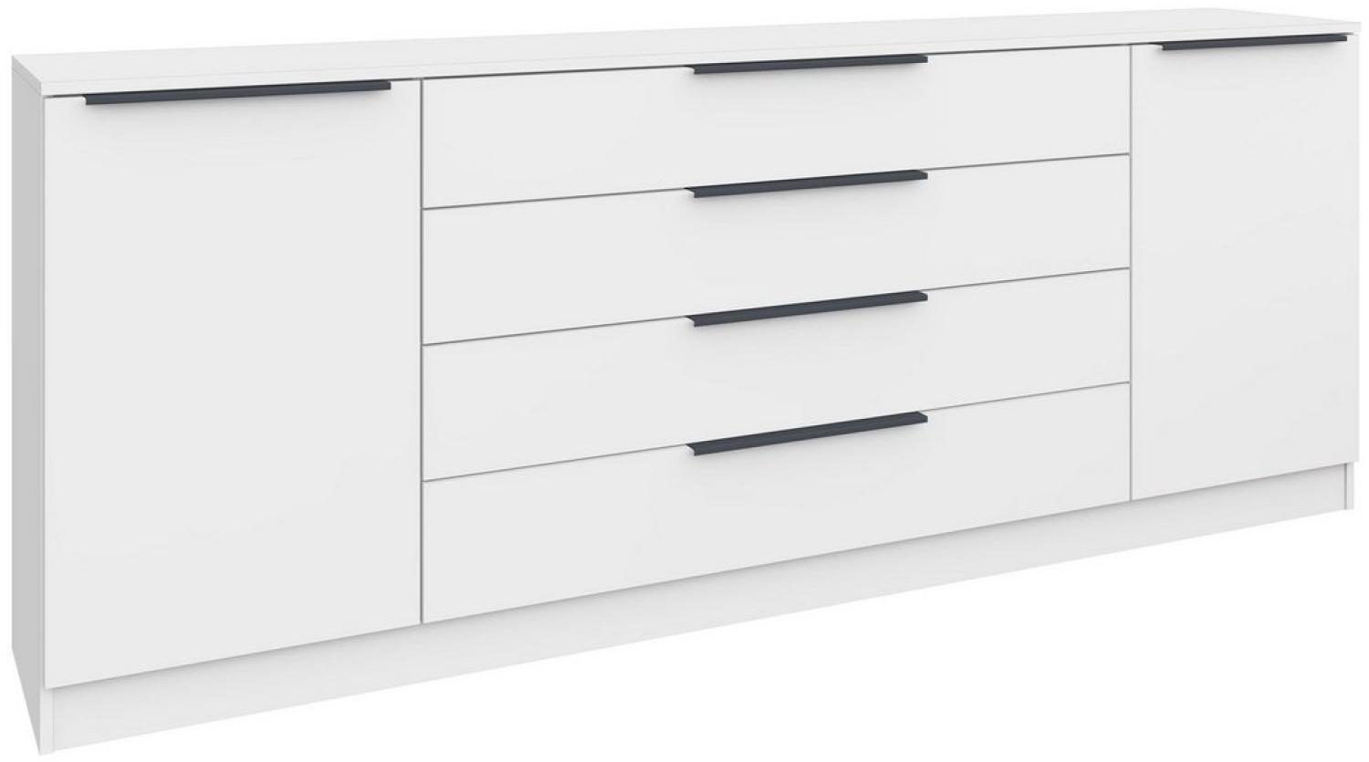 borchardt Möbel Sideboard Vaia, Breite 200cm, 4 Schubkästen Bild 1