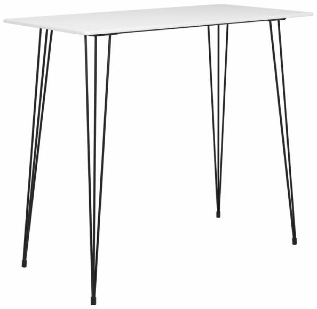 vidaXL Bartisch Weiß 120x60x105 cm [248144] Bild 1