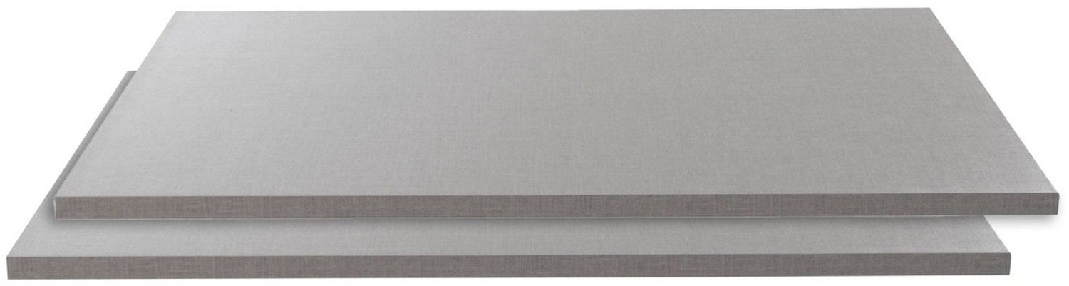 rauch Einlegeboden ORANGE, B 66 x T 48 cm, Grau, Texline Dekor, (2 St), Grau, Texline Dekor, mit 4 Bodenträgern, Made in Germany Bild 1