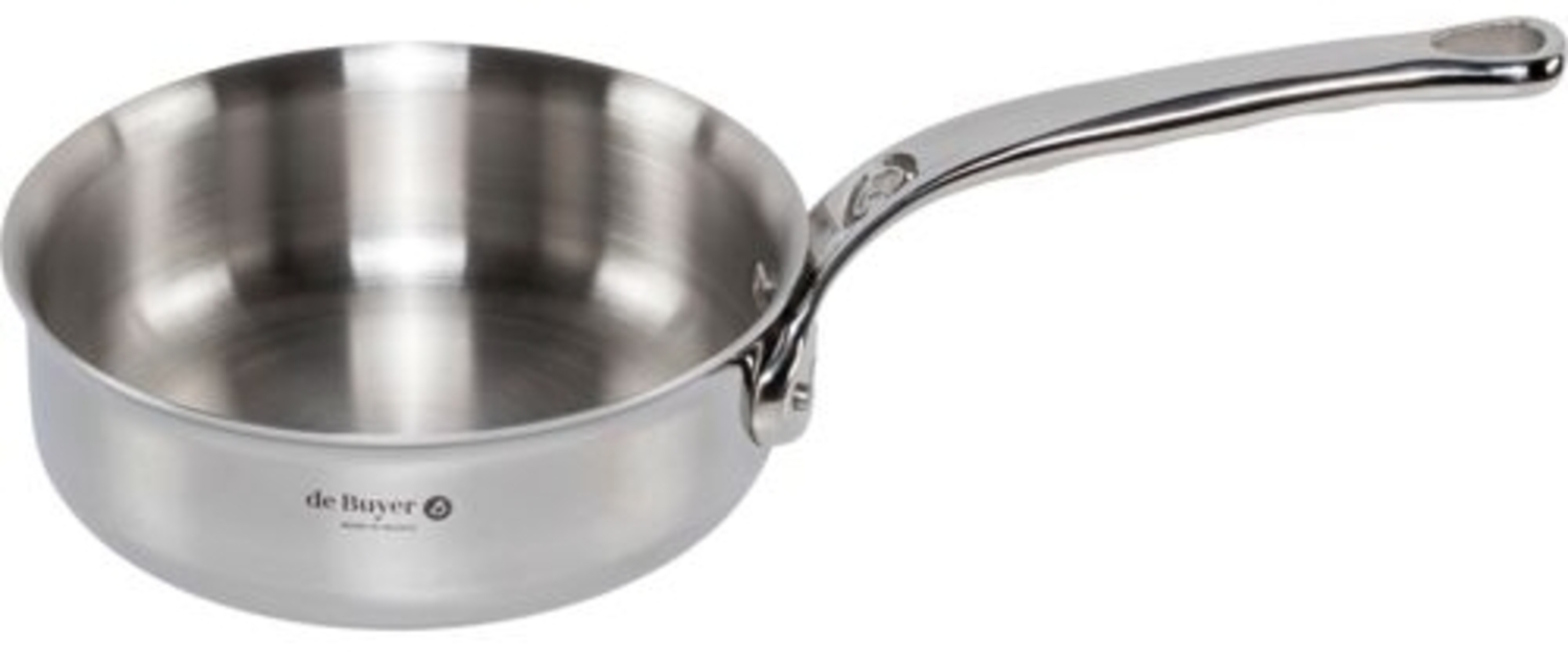 De Buyer Affinity Sauteuse Edelstahl gerade 16 cm Bild 1